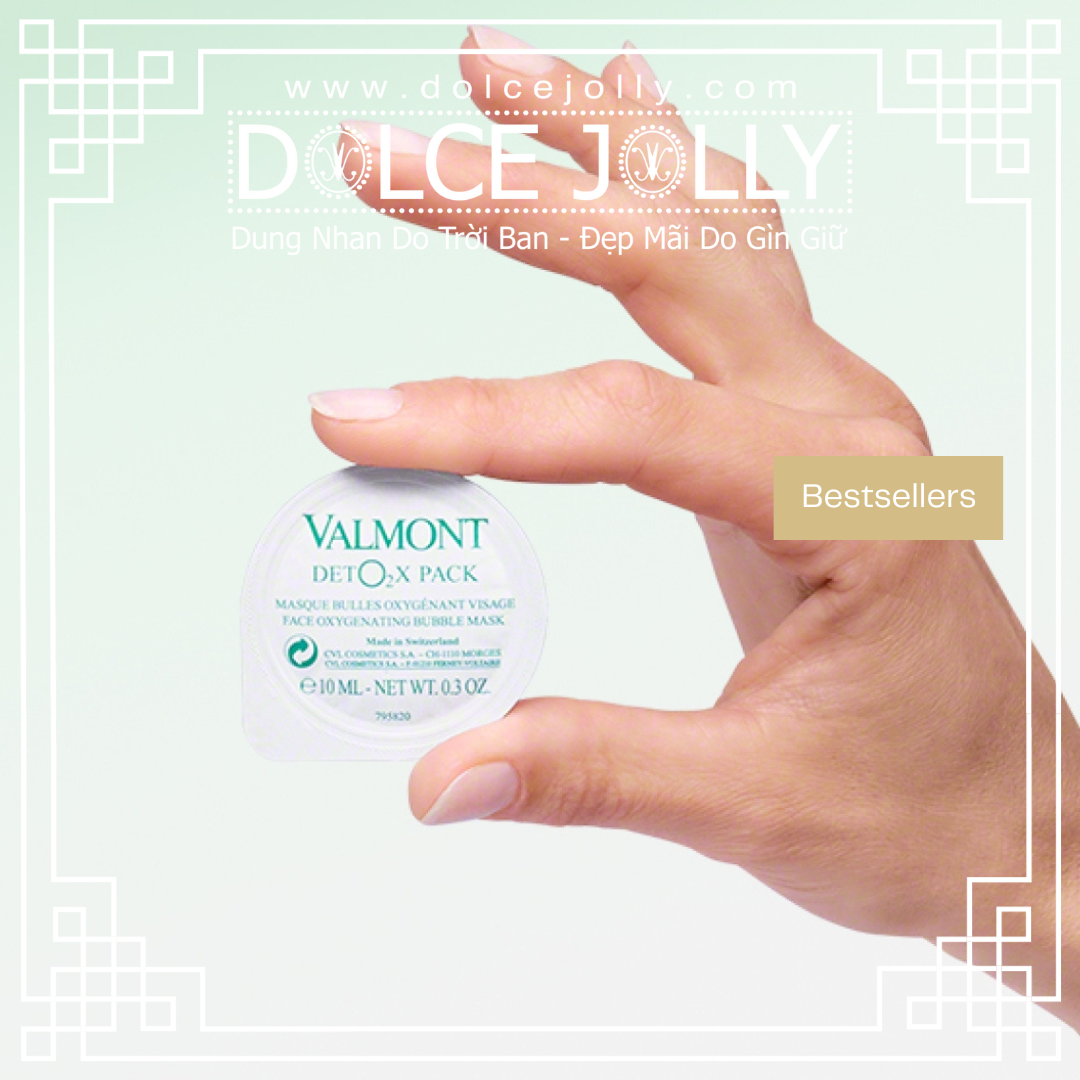  Deto2x Pack mặt nạ cung cấp oxy và thải độc làn da VALMONT 