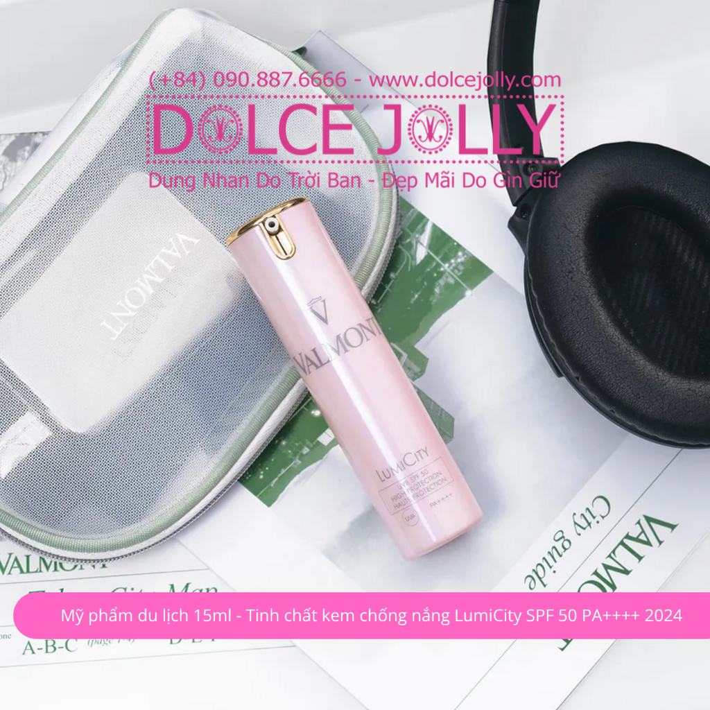 LumiCity SPF 50 PA++++ tinh chất kem chống nắng Mini Luxury 2024