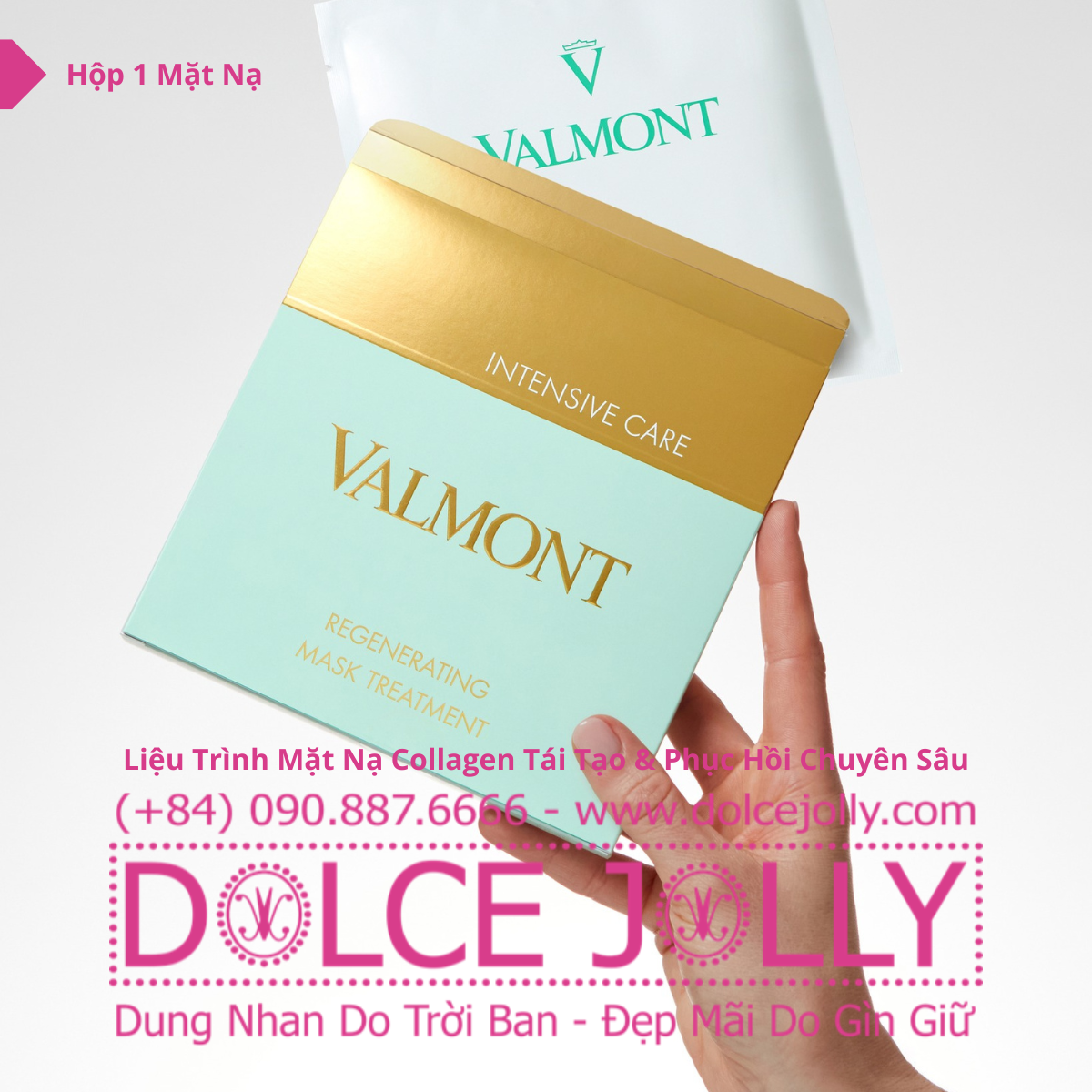  Regenerating Mask Treatment mặt nạ tái tạo collagen chuyên sâu VALMONT 