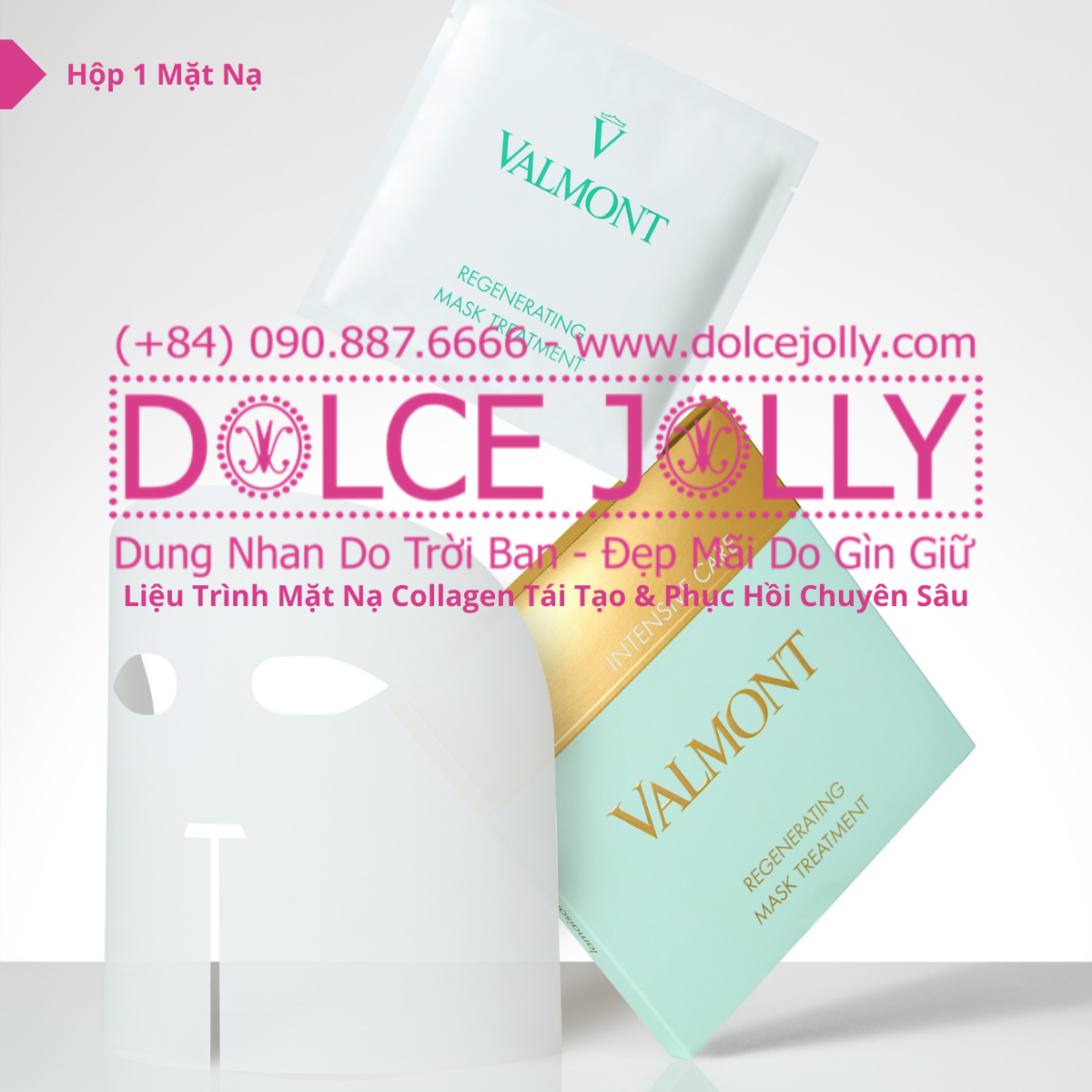  Regenerating Mask Treatment mặt nạ tái tạo collagen chuyên sâu VALMONT 