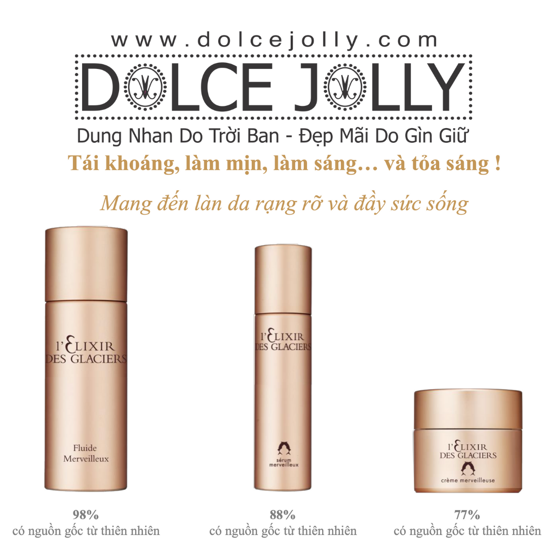  Sérum Merveilleux 40ml tinh chất ánh sáng săn chắc mịn da ELIXIR 2025 