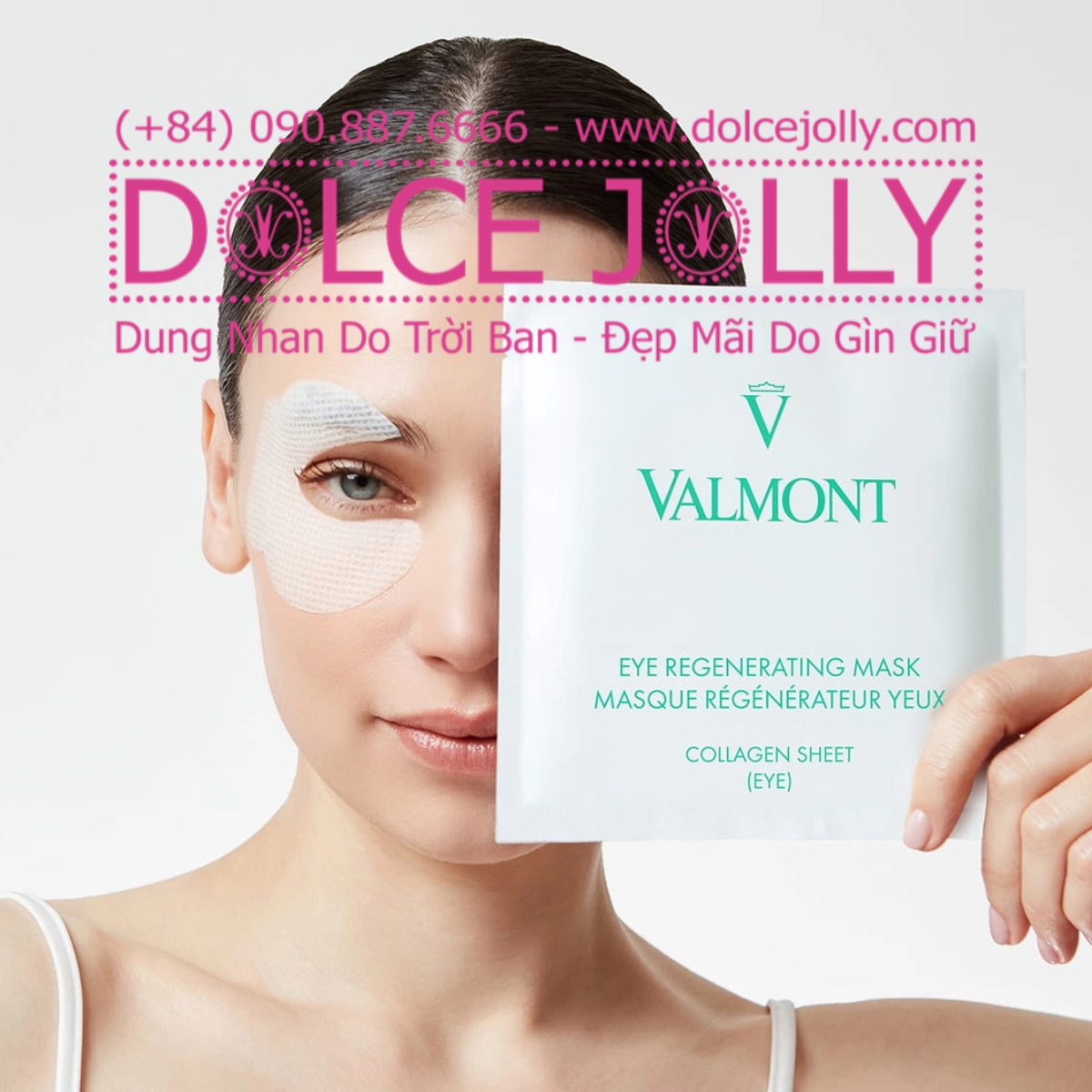  Eye Regenerating Mask Mặt Nạ Tái Tạo Collagen Cho Mắt VALMONT 