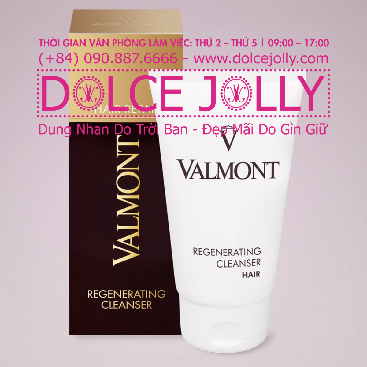  Regenerating Cleanser 150ml Dầu gội tái sinh chống lão hoá tóc VALMONT 