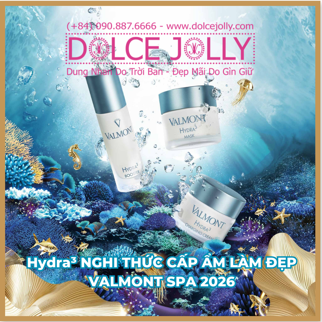 Hydra3 MIST mini nước xịt khoáng cấp ẩm siêu mịn VALMONT 2026