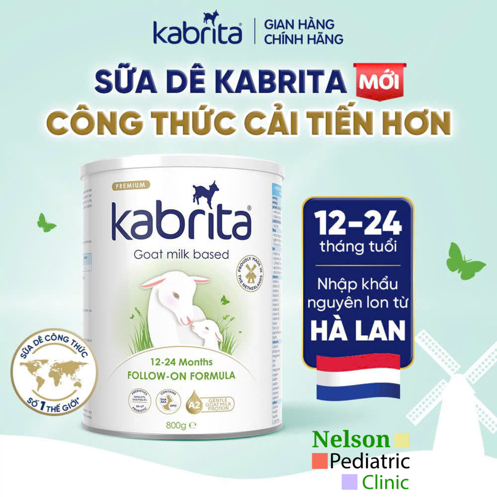 Kabrita 2 Follow-On Formula 12–24 Tháng – Sữa Dê Công Thức Cao Cấp Từ Hà Lan Cho Bé Tiêu Hóa Khỏe Và Phát Triển Toàn Diện