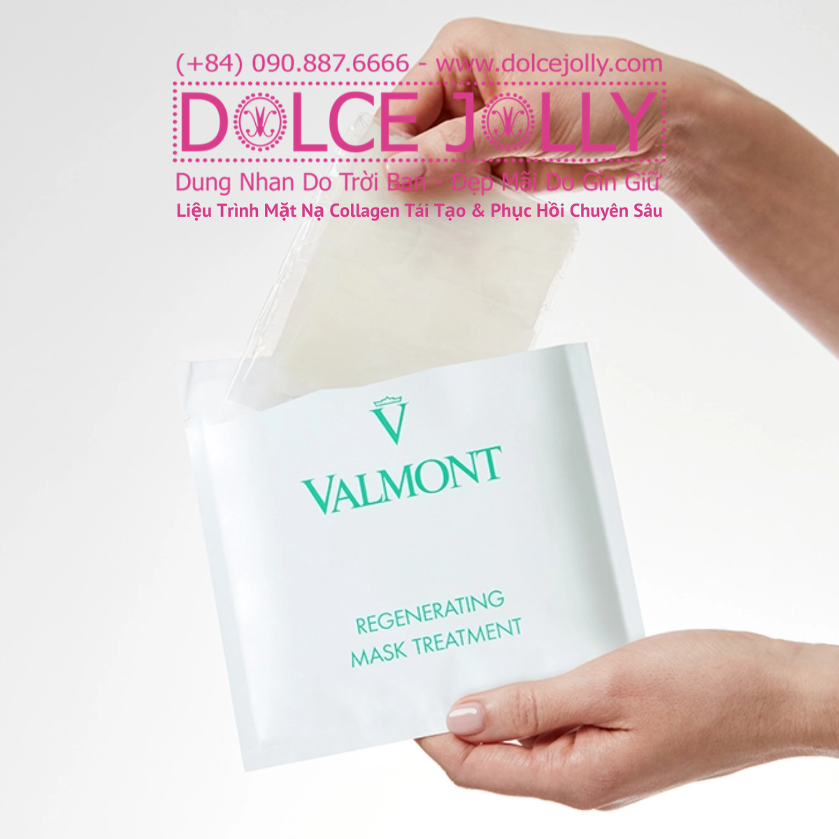  Regenerating Mask Treatment liệu trình mặt nạ tái tạo collagen VALMONT 