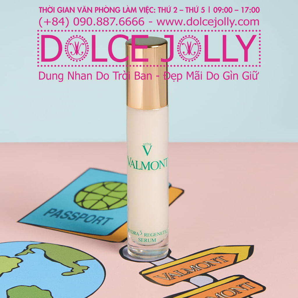 Hydra3 REGENETIC SERUM mini luxury cấp ẩm chống lão hoá VALMONT