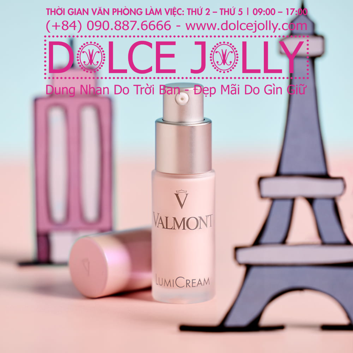  LumiCream mini luxury kem tăng cường độ trắng sáng cho da VALMONT 2022 