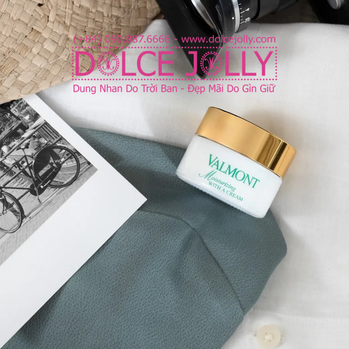  Kem cấp dưỡng ẩm cho da mini luxury Moisturizing with a Cream VALMONT 