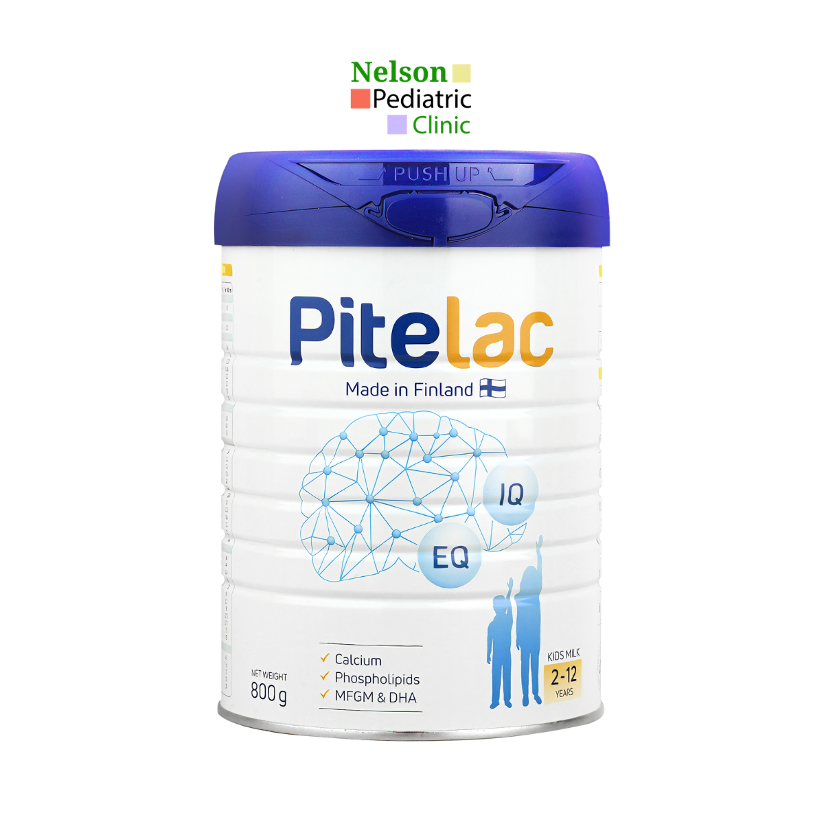  Pitelac Kids Milk 2-12 tuổi – Sữa Dinh Dưỡng Cho Trẻ Em Phát Triển Trí Não Và Chiều Cao 