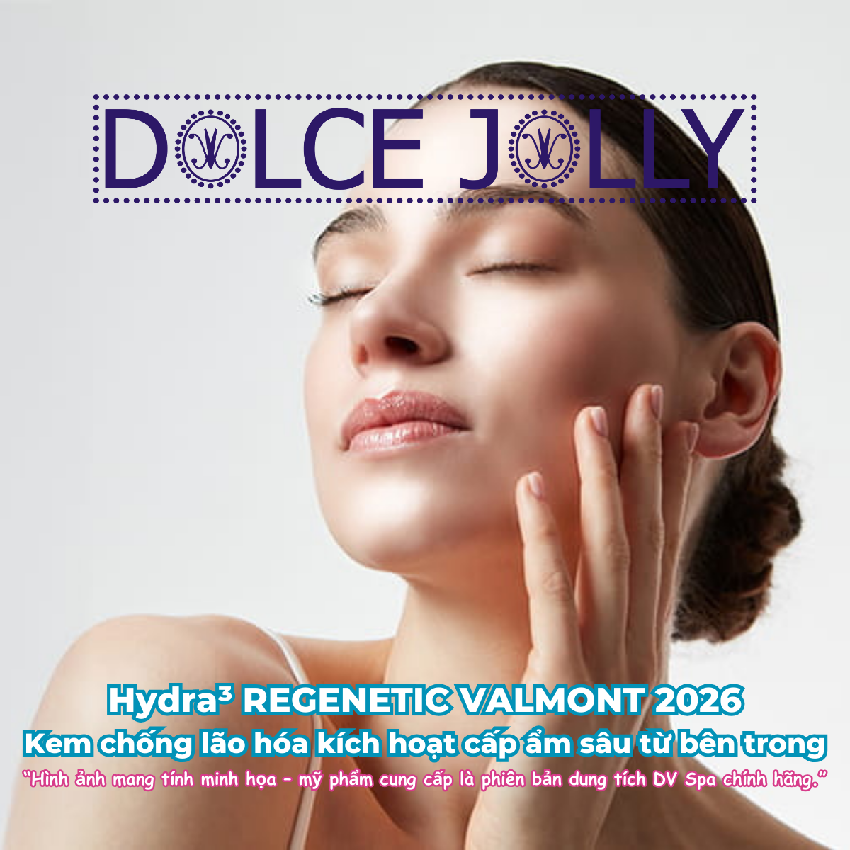  Hydra3 REGENETIC VALMONT kem dưỡng cấp ẩm chống lão hoá toàn diện 