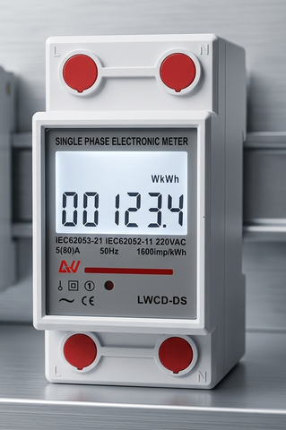 Công tơ điện tử 1 thông số 80A 220V