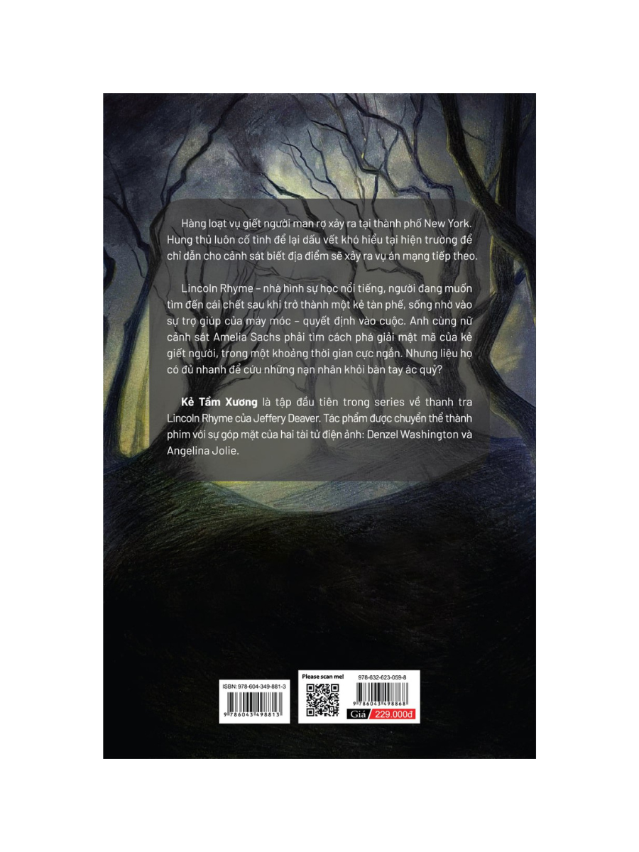  Sách - Kẻ Tầm Xương - Jeffery Deaver 