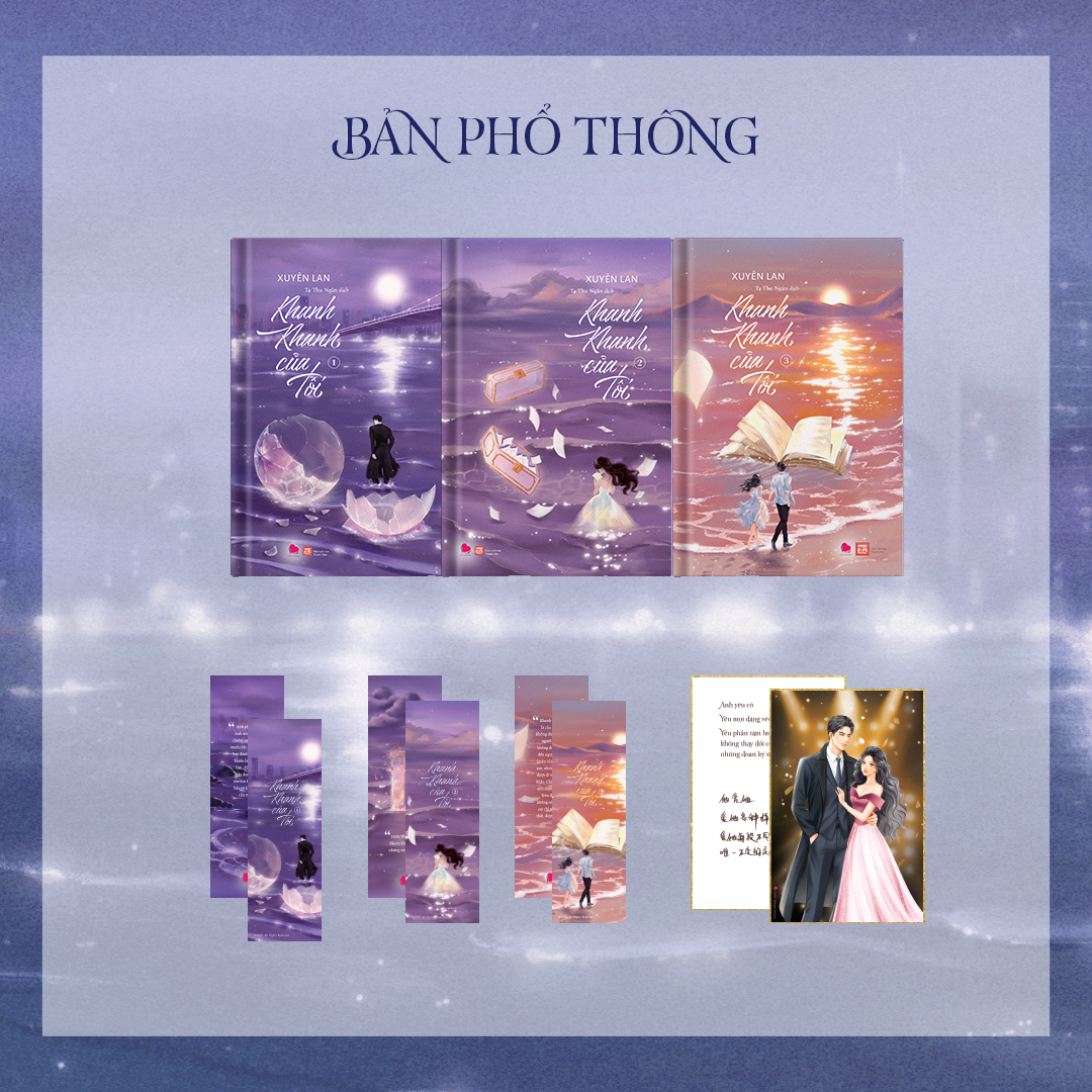  Sách - Khanh Khanh của tôi (trọn bộ 3 tập) - Bản Phổ Thông 