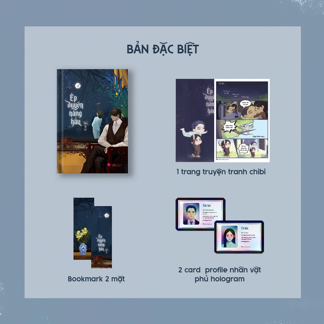  Sách - Ép duyên nàng hầu - (Bản phổ thông/ Bản đặc biệt) 