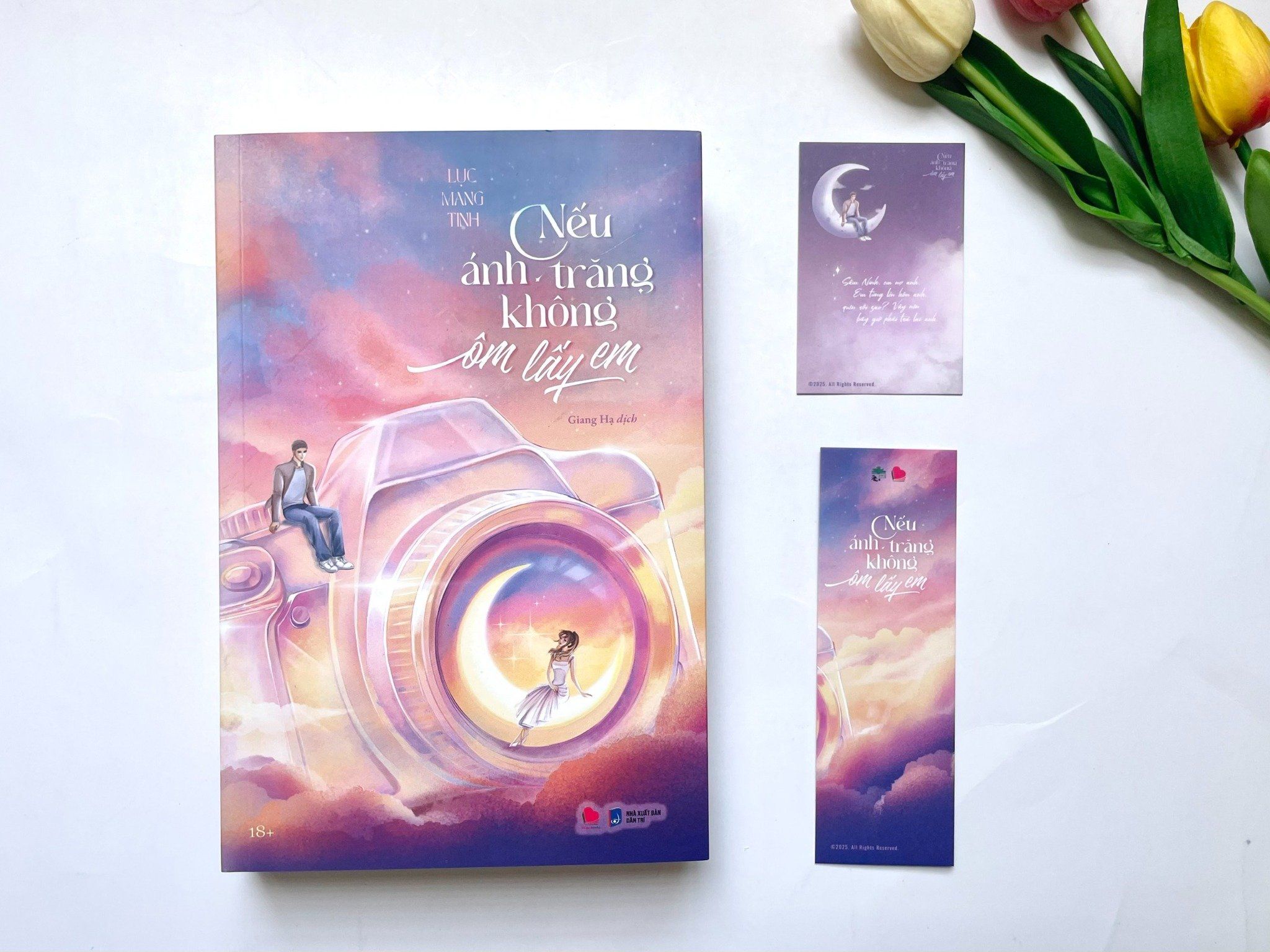  Sách - Nếu ánh trăng không ôm lấy em - Lục Mang Tinh (Bản phổ thông) 