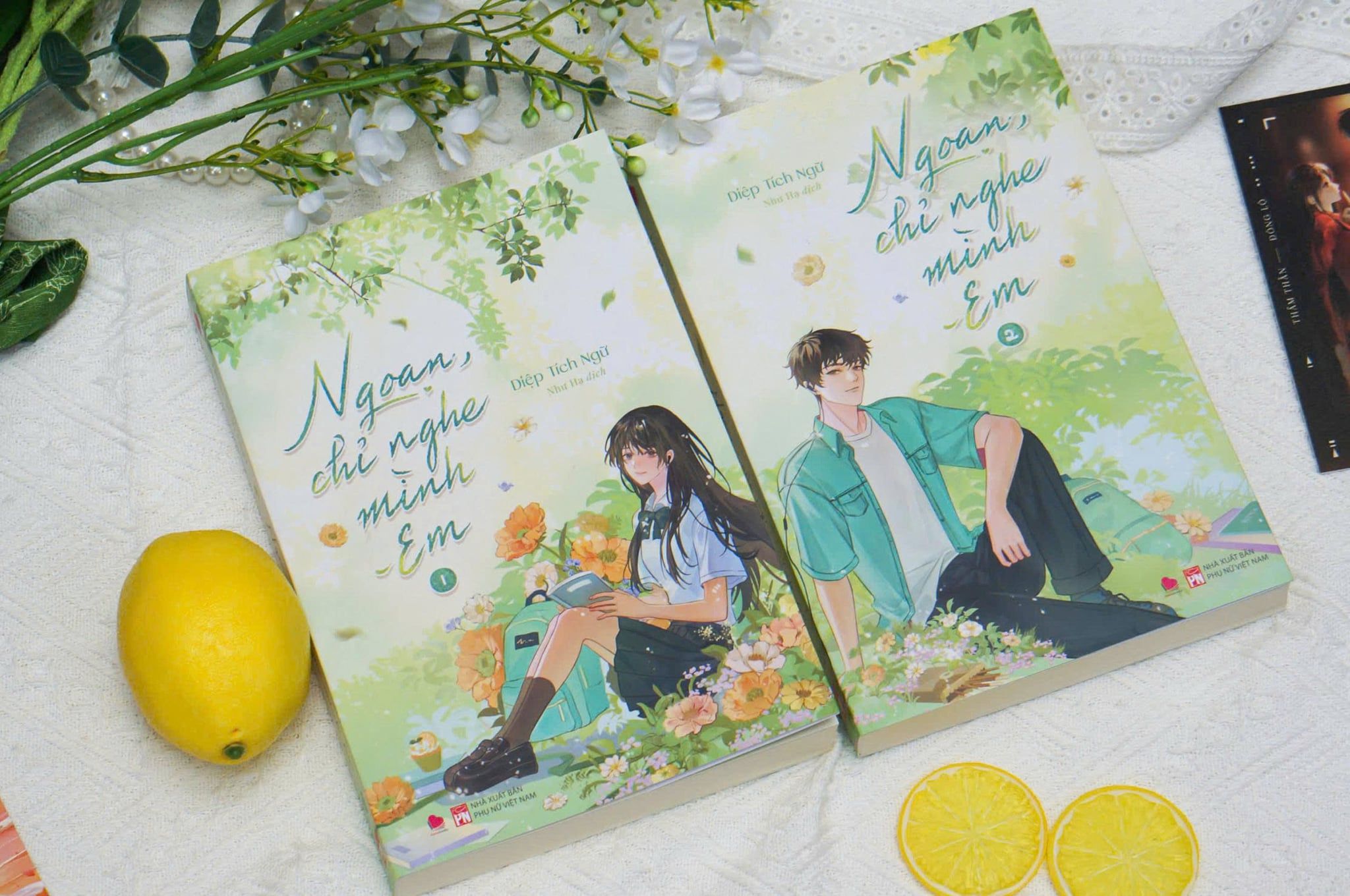  Sách Ngôn tình - Ngoan, chỉ nghe mình em (Combo 2 tập) (Bản Phổ thông) - Diệp Tích Ngữ 