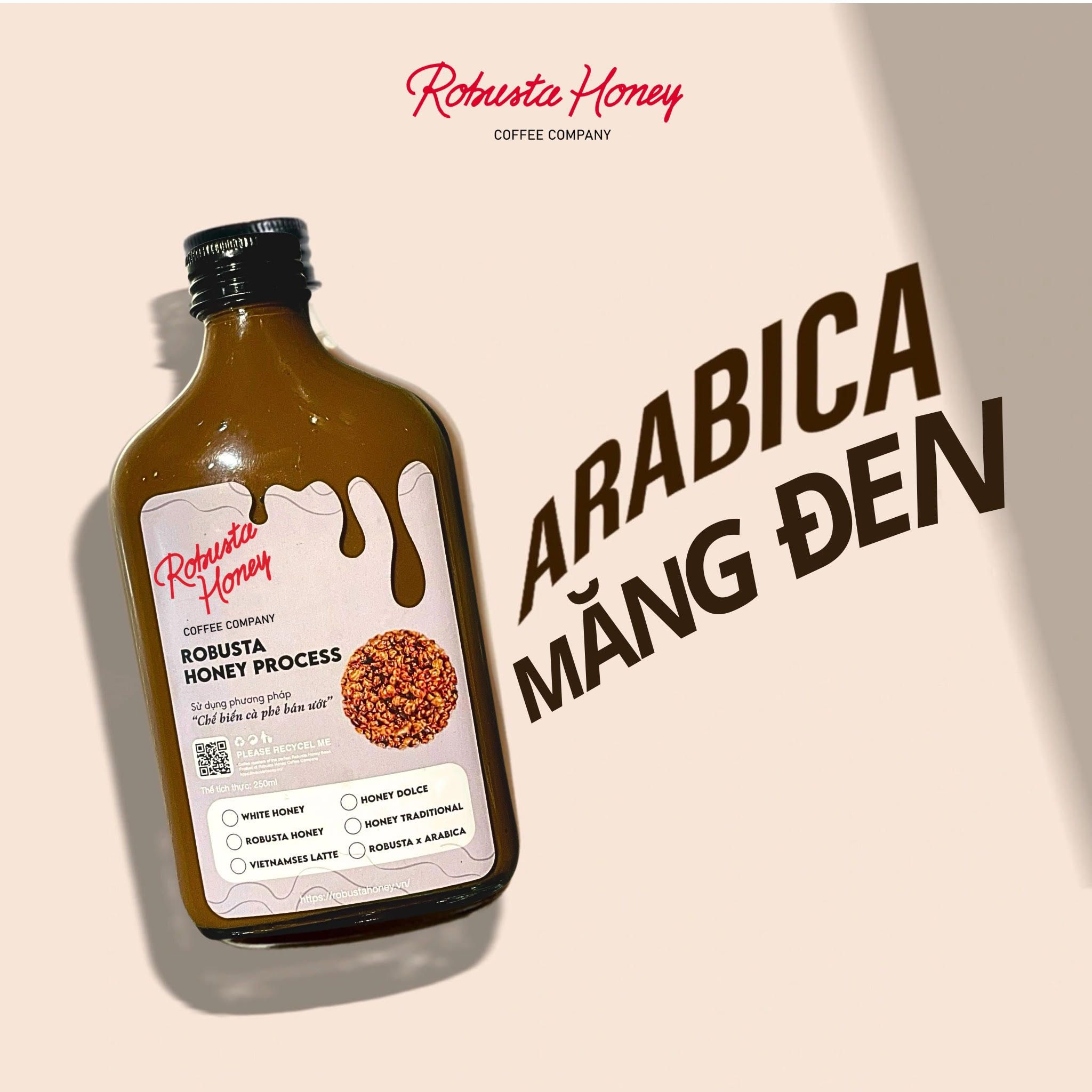  ARABICA MĂNG ĐEN - CÀ PHÊ ĐÓNG CHAI 