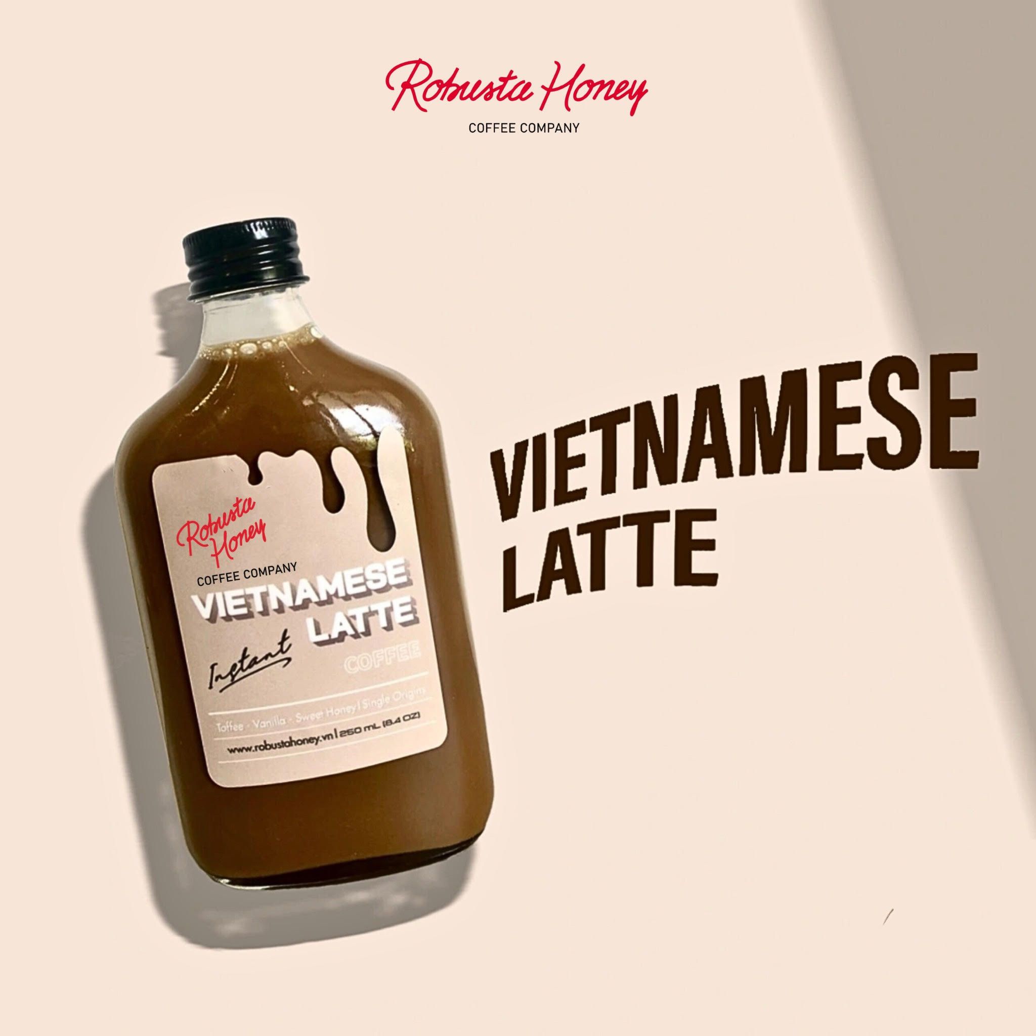  VIETNAMESE LATTE - CÀ PHÊ LATTE ĐÓNG CHAI 