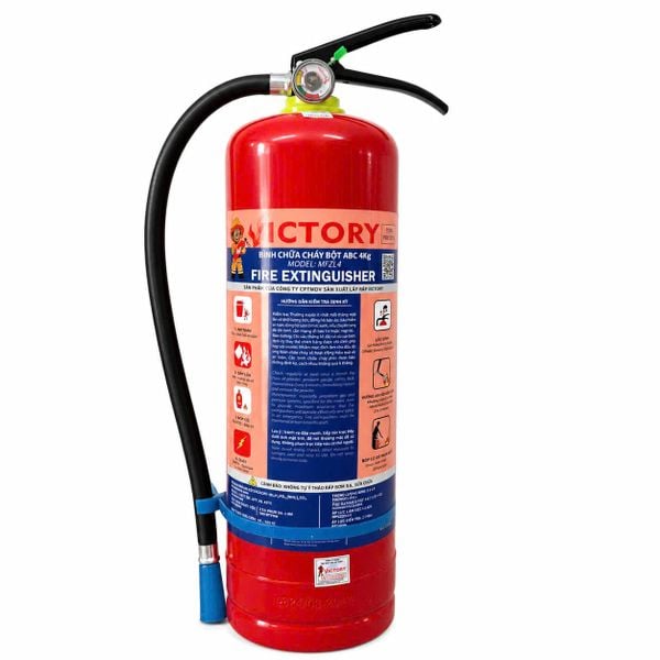  Bình bột ABC 4kg (có kiểm định)-Victory/VN 