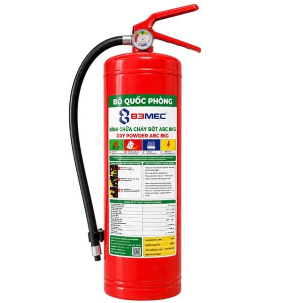  Bình bột 8kg 83MEC-BQP 