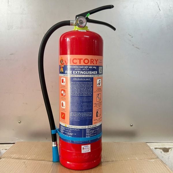  Bình bột ABC 4kg (có kiểm định)-Victory/VN 