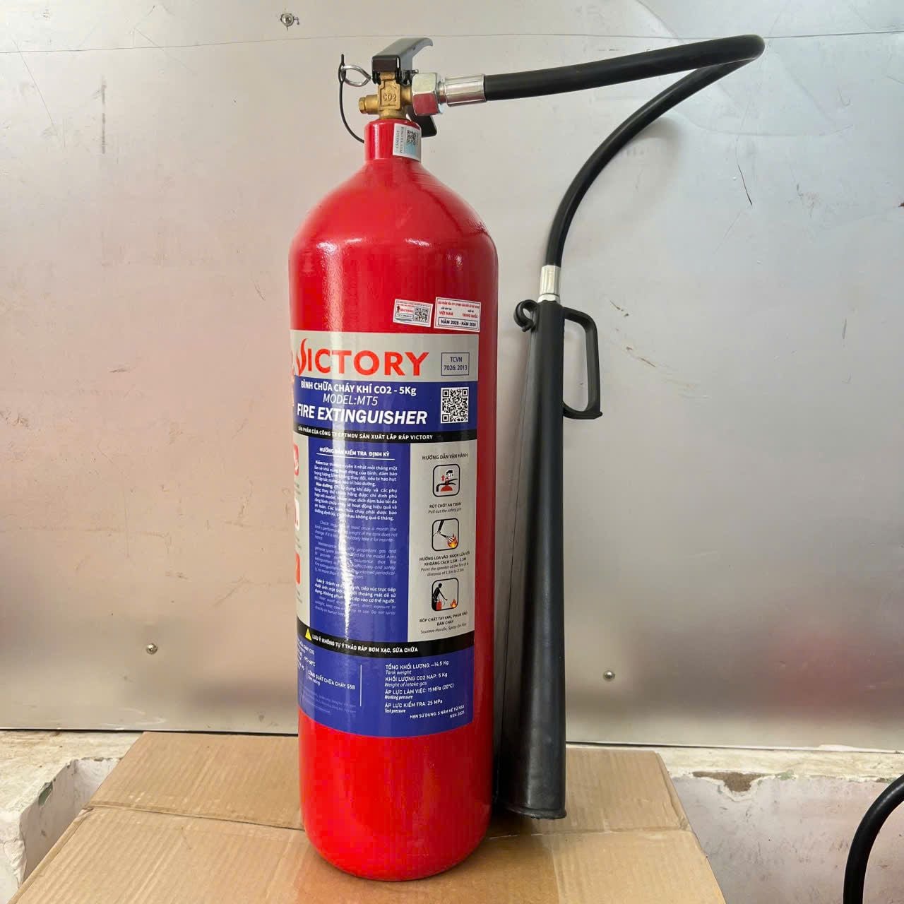  Bình khí CO2 5Kg (có kiểm định)-Victory/VN 