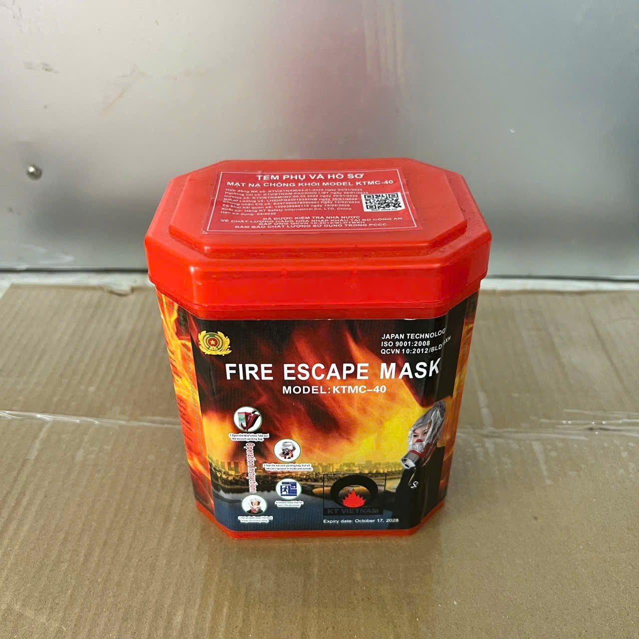  Mặt nạ phòng độc KTMC-40 