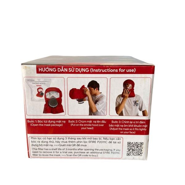  Mặt nạ phòng độc Efire EH60 