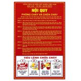  Nội quy tiêu lệnh kết hợp tôn 