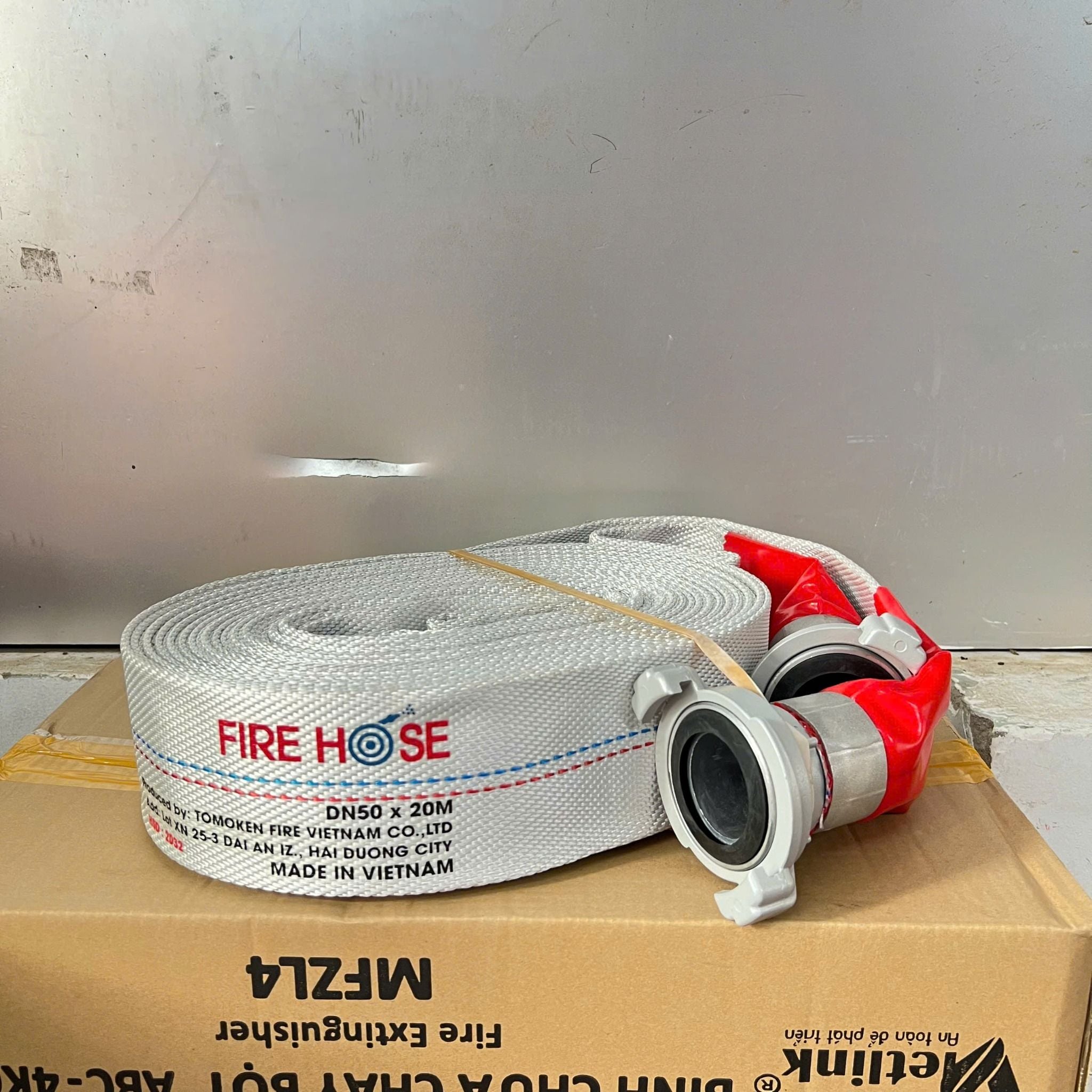  Vòi chữa cháy Tomoken DN50 20m 1.6Mpa (kèm khớp nối) 