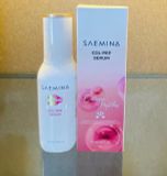  Serum dưỡng ẩm cải thiện đàn hồi Saemina Col-Pep Serum Collagen cá thủy phân bổ sung 19 loại amino axit cho da, đồng thời chứa HA giúp cấp ẩm và giữ ẩm suốt cả ngày dài. Ứng dụng cơ chế tự thực bào giúp phục hồi và tái tạo làn da 