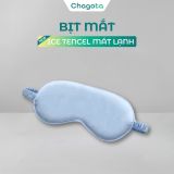 Bịt Mắt Chagota Bedding Silk Ice có Lót Bông Mềm Mại, Có Đai Thun Hỗ Trợ Giấc Ngủ Sâu Ngủ Ngon Êm Ái 
