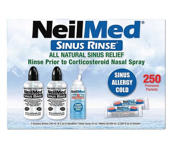 Bộ Rửa Mũi NeilMed Sinus Rinse Chính Hãng Mỹ Làm Sạch Mũi Xoang Hiệu Quả