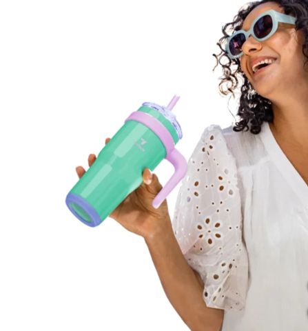 Bộ Ly Giữ nhiệt Reduce Cold1 Tumbler 24oz – 2 Ly (Hồng Đậm & Xanh Ngọc)