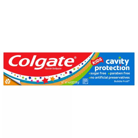 Kem đánh răng trẻ em từ 2 tuổi trở lên Colgate Mỹ – Hương trái cây bong bóng – Bảo vệ chống sâu răng