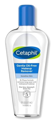 Dung Dịch Tẩy Trang Cetaphil Gentle Oil-Free 177mL – Sạch Trang Điểm, Không Gây Nhờn