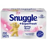 Giấy Thơm Sấy Quần Áo, Làm Mềm Vải, Kiểm Soát Tĩnh Điện và Loại Bỏ Mùi Hôi Snuggle Dryer Sheets (Mỹ)