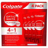 Kem đánh răng Colgate Optic White Platinum – Giúp loại bỏ vết ố vàng, bảo vệ men răng