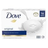 Xà bông cục siêu dưỡng ẩm mịn da Dove Original [Mỹ] - Lốc 16 cục
