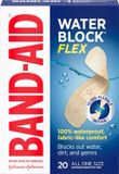 BAND-AID Water Block Flex – Băng Cá Nhân Chống Nước, Co Giãn Linh Hoạt, 20 Miếng