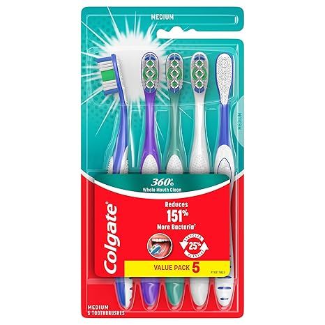 Bàn chải đánh răng Colgate 360 Cleansing toàn diện cho cả miệng