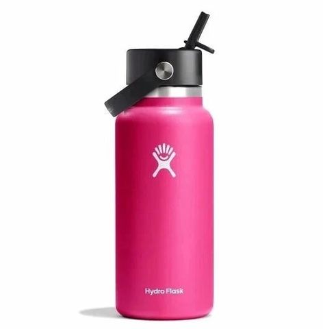 Hydro Flask 32 oz Insulated Water Bottle – Bình Giữ Nhiệt Thể Thao Cao Cấp Kèm Ống Hút 946mL