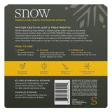 SNOW Dissolving Teeth Whitening Strips 4-in-1 – Miếng dán trắng răng tự tan 56 miếng (42 Extra Strength + 14 Purple)