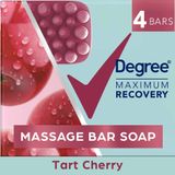 Xà bông cục tắm Degree Maximum Recovery Epsom Salt Massage Bar Soap