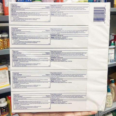 Kem đánh răng Crest Complete + Scope Ultimate Clean & Fresh 232g