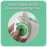 GUM Pro-Weave Dental Floss Mint – Chỉ Nha Khoa Chống Tưa, Hương Bạc Hà, 3 Cuộn Lớn + 2 Mini