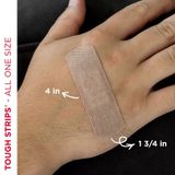 BAND-AID Tough Strips 60 Miếng – Băng Cá Nhân Siêu Bám, Bền Chắc, Bảo Vệ Vết Thương