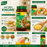 Hạt Nêm Knorr Vị Gà 1.148kg (40.5 oz) – Đậm Đà Chuẩn Vị, Tiện Lợi Cho Mọi Món Ăn