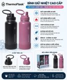 Bình giữ nhiệt ThermoFlask 950ml – Giữ lạnh 24 giờ, giữ nóng 12 giờ